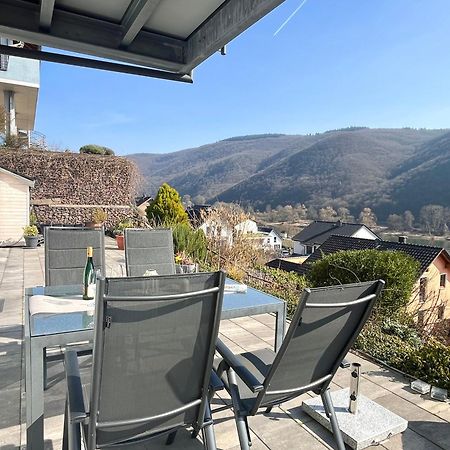 Ferienwohnung Sonnenterrasse, 1-4 Personen, 2 Schlafzimmer, Grosse Terrasse Müden Kültér fotó